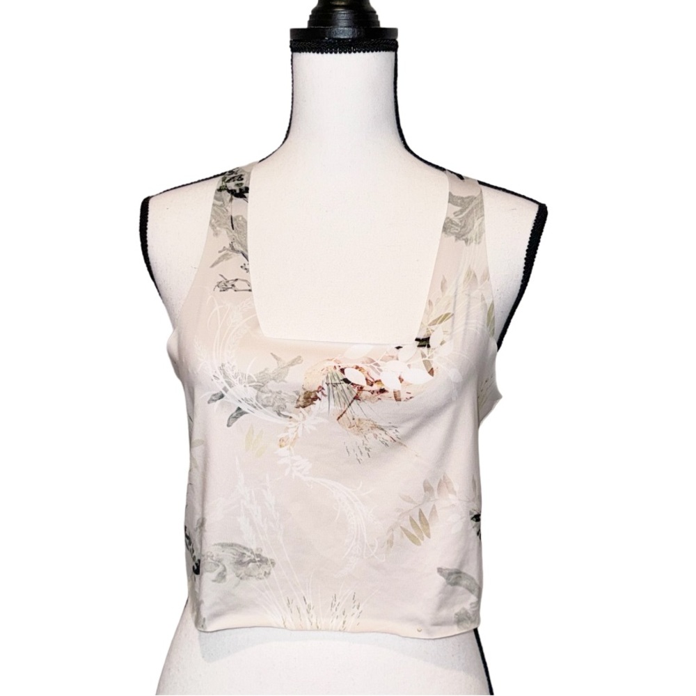 TRIBE KELLEY butter soft BRALETTE second skin T-Back bra women’s size large - Picture 9 of 17